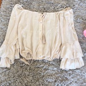 Off the shoulder top